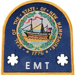 The State of New Hampshire EMT patch.
