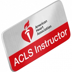 ACLS Instructor Badge